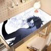 White Anime Large Mousepad Bleach Manga Panel Laptop Office Rubber Soft Table Mat Pc Keyboard Gaming Non-Slip Carpet HYBXAXC