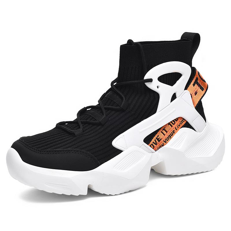 Skarpety wysokie buty letnie nowe oddychające sportowe rekreacyjne sportowe amortyzujące buty do biegania