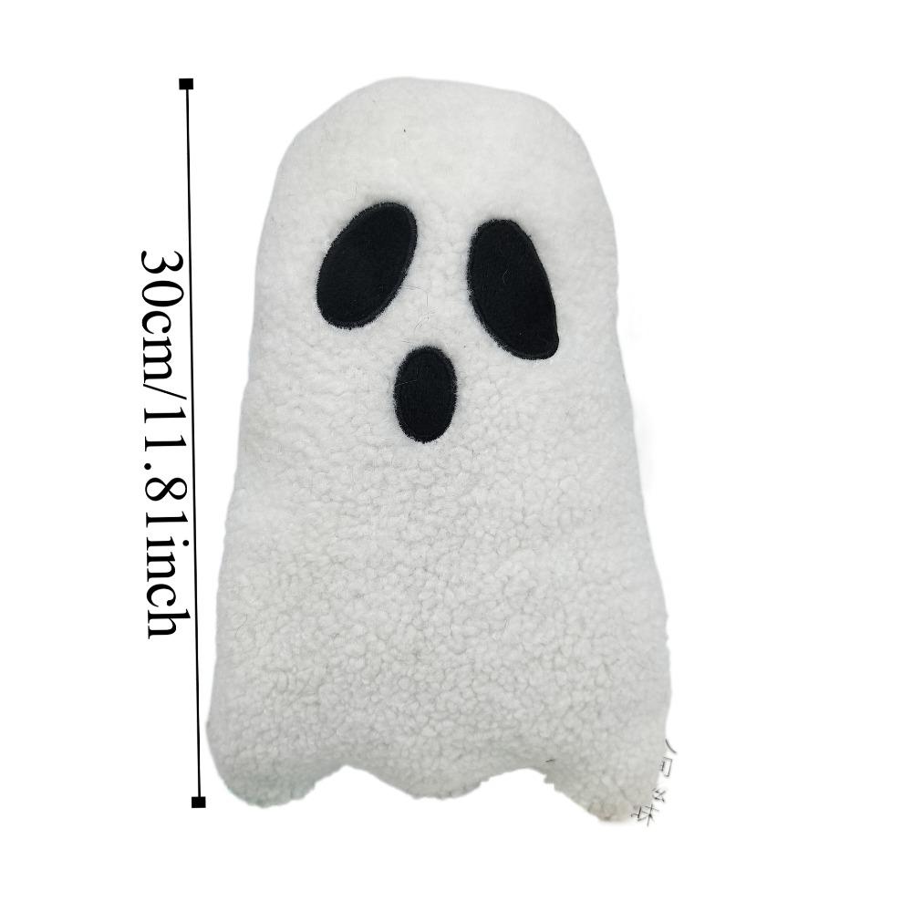 Soft Halloween Elf Ghost Plush Toy PP Cotton Halloween Ghost Throw Pillow   Home Decoration