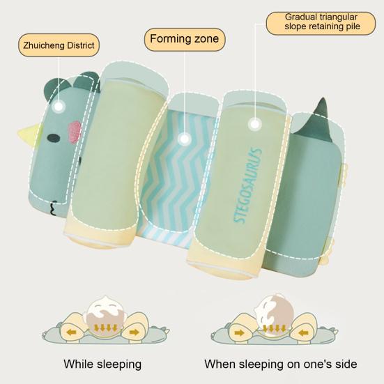 Newborn Baby Pillows Infant Head Shaping Pillow Breathable Infant Headrest Pillow for All Seasons Bedding