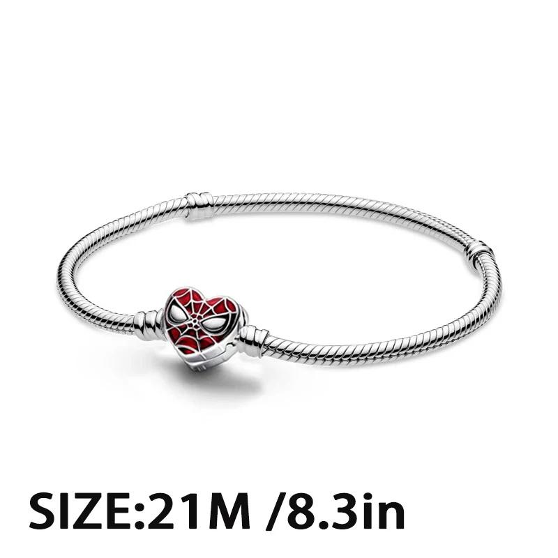 

MINISO Гаррі Поттер Браслет з намистинами-шармами зі срібла 925 проби 3 мм Підвіска DIY Виготовлення прикрас Подарунок для жінок