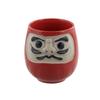Tableware Daruma Lucky Mino Red East Teacup, Charm, Ware,