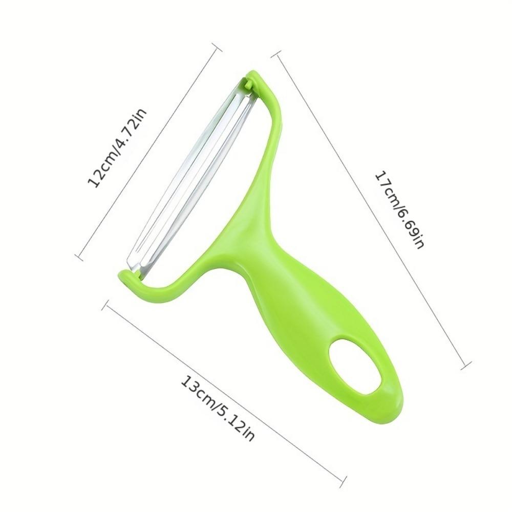 1pc, Multifunctional Stainless Steel Fruit and Vegetable Peeler and Grater - Perfect for Potatoes, Cabbage, Melons, and More