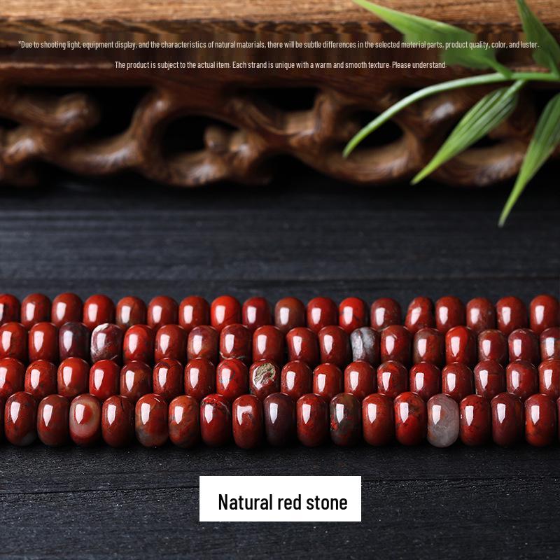 8x5mm Chalcedony Crystal Agate Natural Stone Abacus Beads for DIY Jewelry Necklace/Bracelet