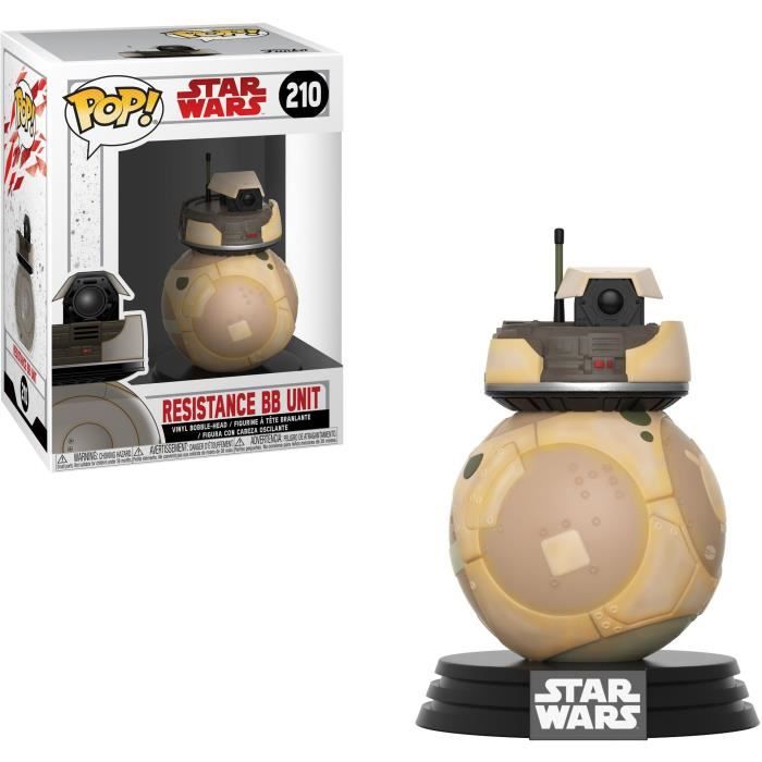 Figurine Funko Pop! - FUNKO - Star Wars Episode 8 - BB Unit Beige - 9 cm - Exclusive beige