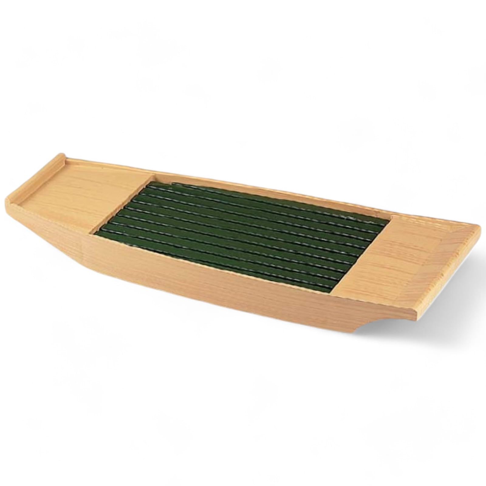 

Large Serving Dish with Bamboo Model Number Made in Japan J-kitchens Top, 55cm, 872357,