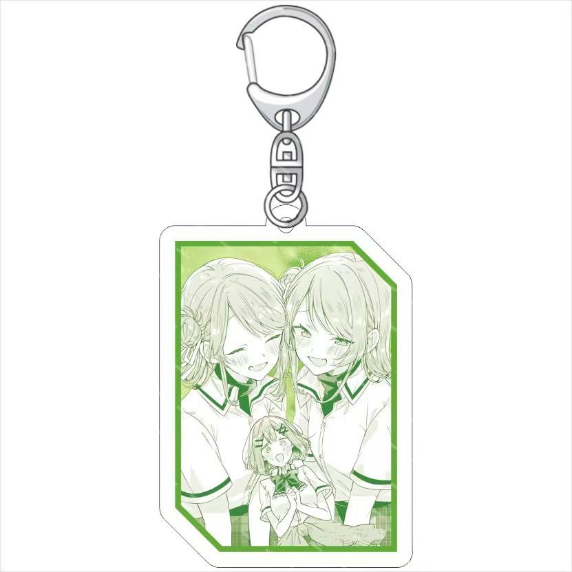 Anime Acrylic Keychain: 'How Could I Possibly Become Your Lover?'