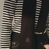 YAN13 COZY RIBBED MUFFLER_BLACK
