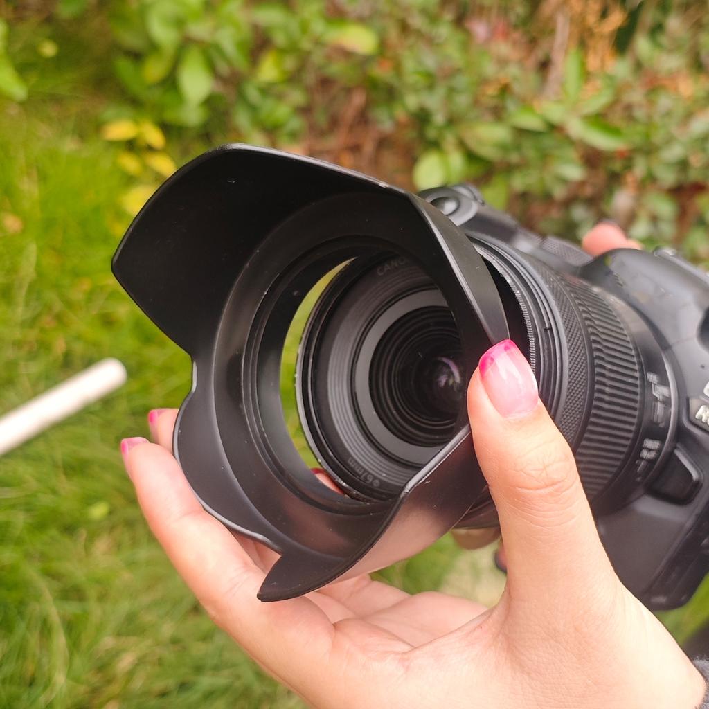 49/52/58/62/67mm Camera Lens Hoods with Protective Lens Cap for Canon Nikon Sony Universal DSLR Cameras Sunshade Lens Hood