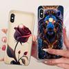 Transparent For Redmi 6 Pro Cover For Xiaomi Mi A2 Lite Case Cute Cartoon Fashion Butterfly Funny Painted Casing M1805D1SG
