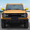 2pcs Side RearView Mirror Cover Decoration For Ford Bronco -2025 Yellow ABS