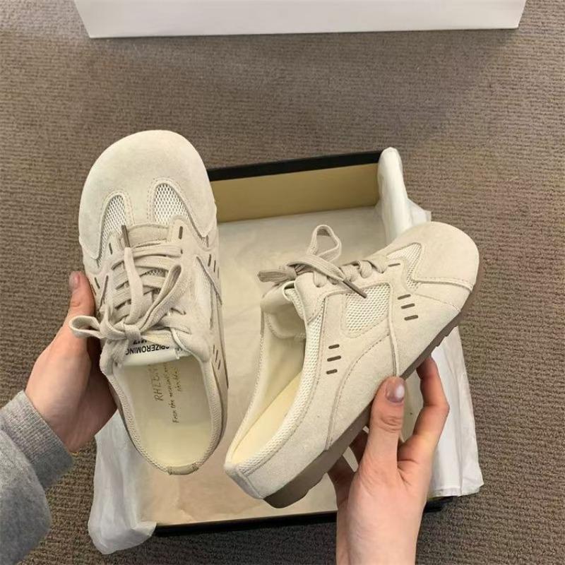 

Thick-soled retro bag head slippers women s summer new yellow casual sandals one-pedal flat slippers 40