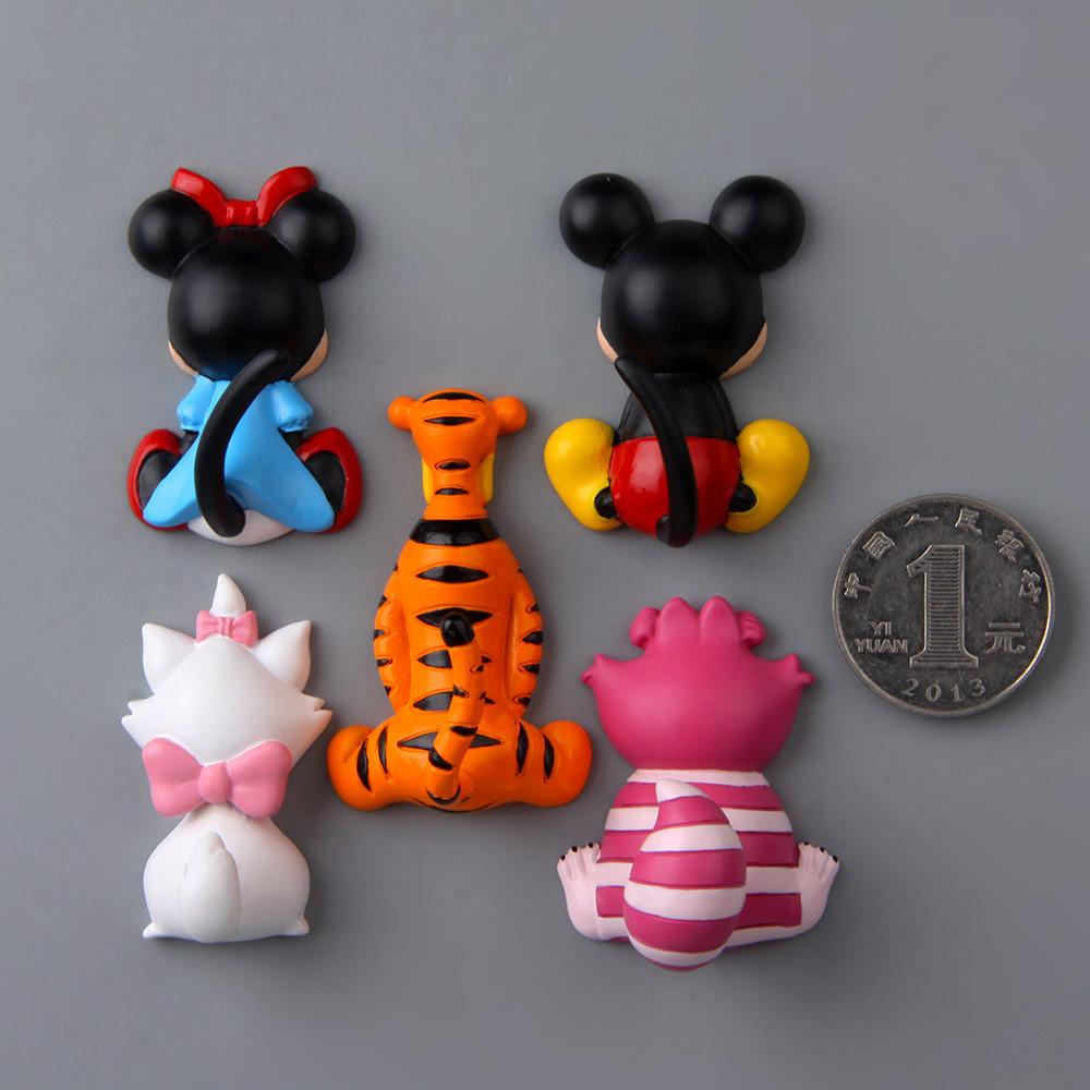 Animal Back Mouse Refrigerator Magnets For Kitchen Decor And Souvenirs