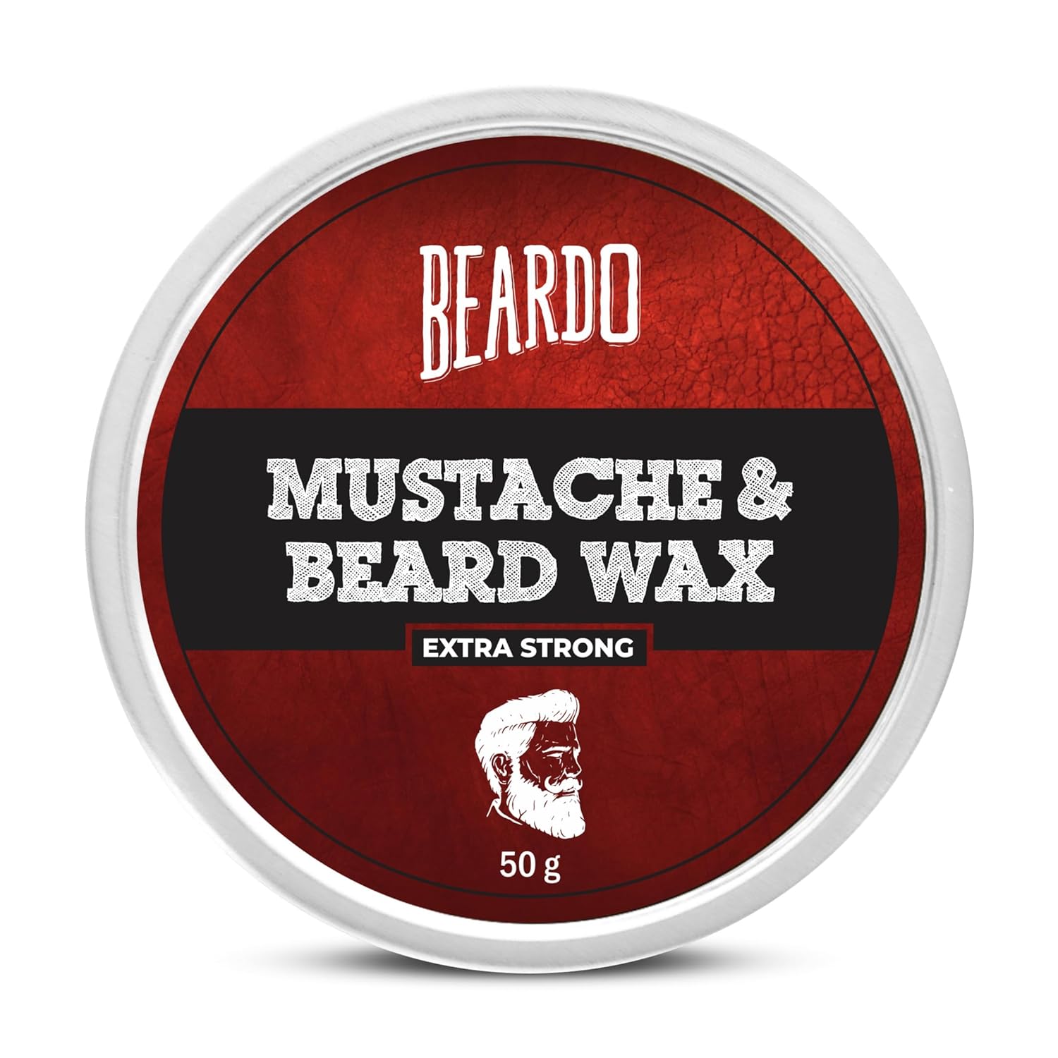 

Beardo Beard And Mustache Wax 50 Gm Extra Strong Hold Styling Wax For Men Smooth Shiny Beard Grooming Control