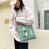 Literary bag women's 2025 Korean version of fashion women's multi-functional shoulder bag casual trend messenger bag tote bag