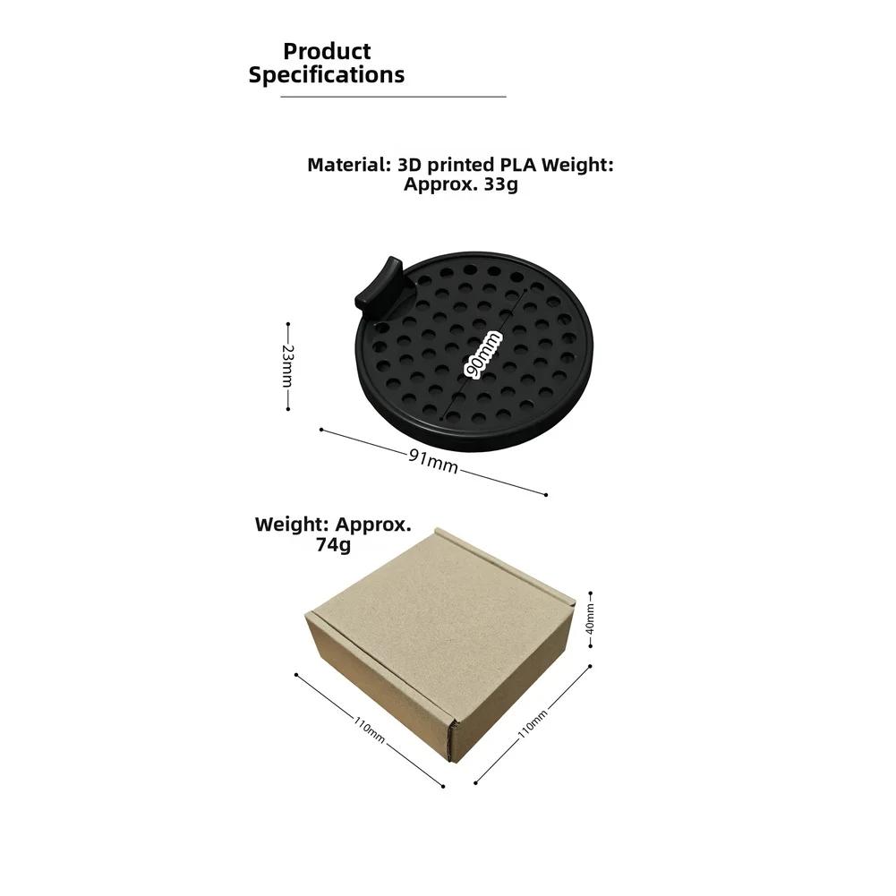 1PC 9.1*9.1*2.3cm Capsule Coffee Machines Accessories Coffee Machine Water Collection Tank,Coffee-Machine Coasters Coffeware Set