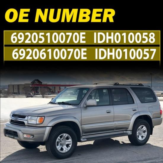 Pair LH & RH Interior Handle Door Brown for 01-04 Tacoma/96-02 4Runner Beige