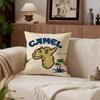 Animal Camel Cushion Cover Cushion Cover Set 4Pcs 50X50 45X45 40X40 Pillowcase Decorative Sofa Home Decor