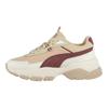 Puma Cassia Via Granola Wood Donna Sneakers Tan Viola Avorio 389223-03