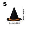 Halloween Decorations 3pcs Mini Witch Hat Art Project For Living Room Bedside Bookshelf Child Photo Prop Home Decor DIY Crafts
