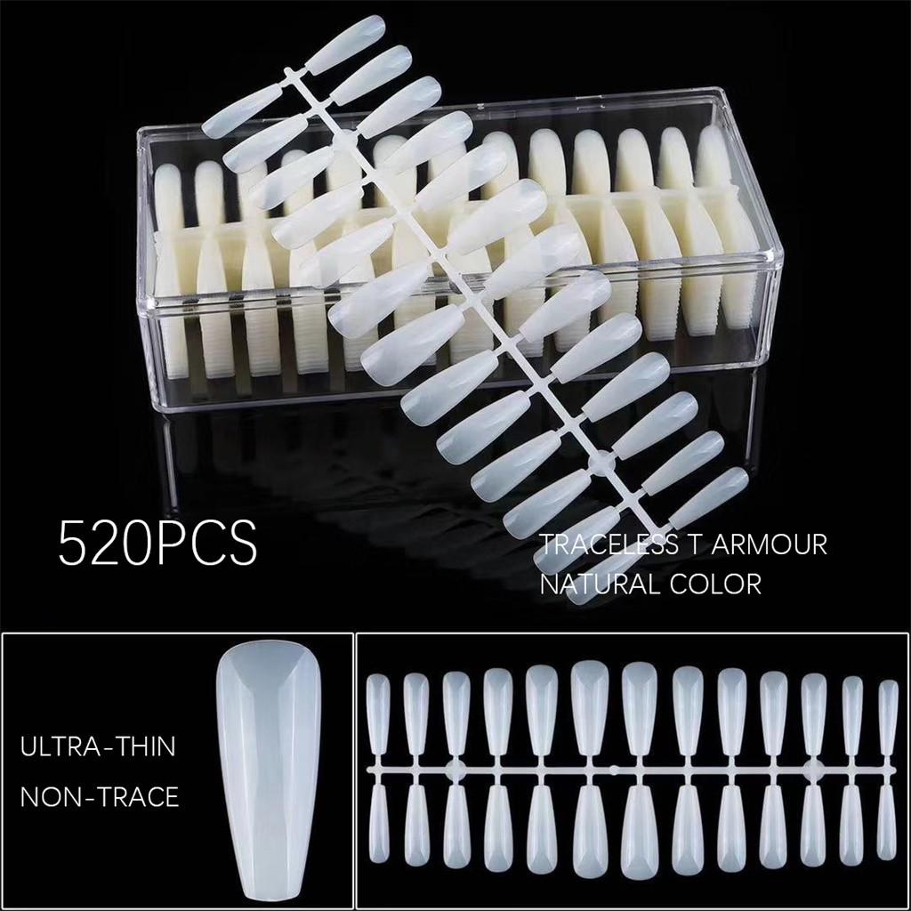 Buy Pleated Non-trace Nail Tip Full Stick Short Version Of Droplet Tip ...