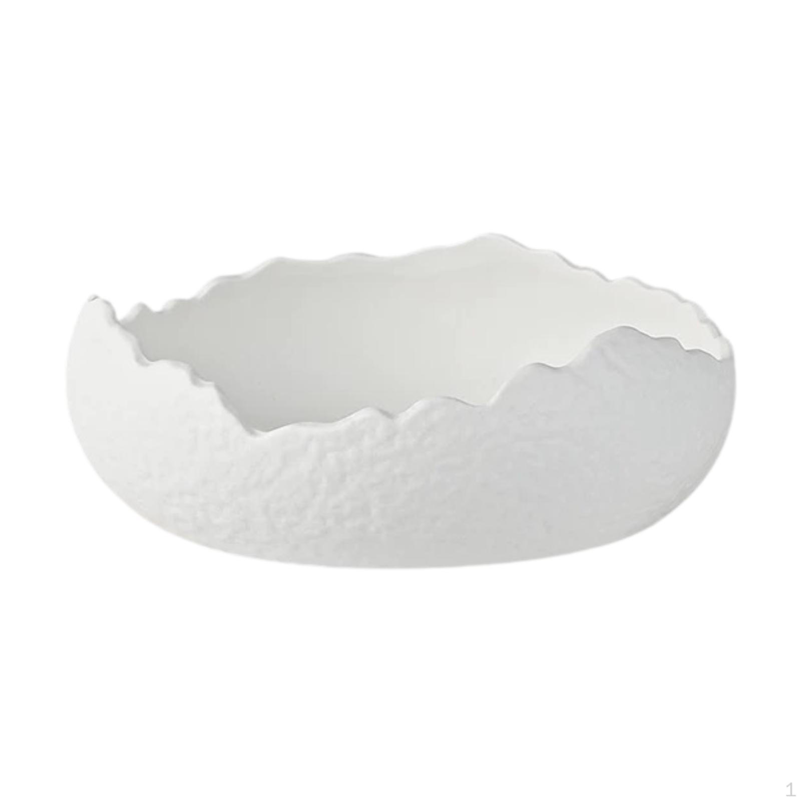 

Керамічна миска для закусок, супу, десерту, салату та основної страви Plate білий