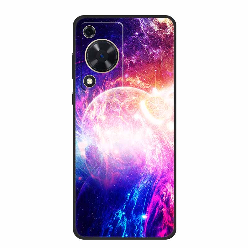 Coque For Huawei Nova Y72 Case Fashion Marble Black Silicone Soft Phone Cover Case For Huawei Nova Y72 Back Cover Case Y 72 Capa