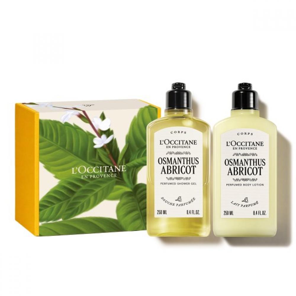 L Occitane Osmanthus Apricot Perfumed Body Care Duo Single option