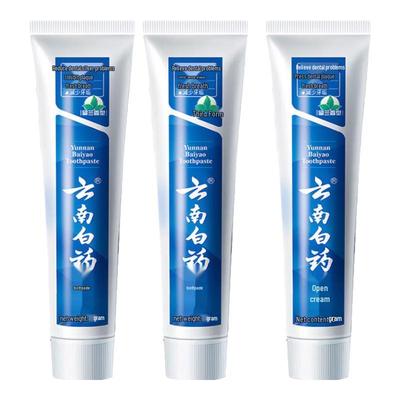 Yunnan Baiyao Spearmint Toothpaste 3-Pack (65g Each)