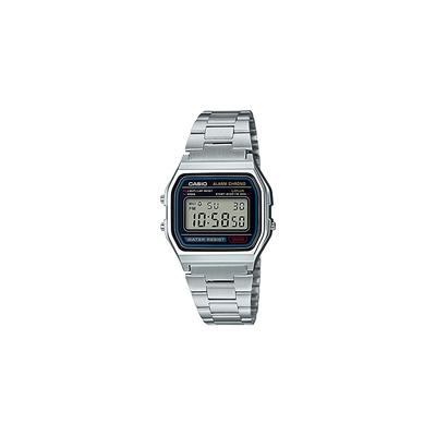 Casio Collection A158WA-1JH Men's Silver Watch Classic Design Water Resistant