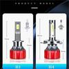 Compatible Strong Light H1 H7 H4 LED Headlight Bulbs: Low/High Beam & Fog Lights White Light Upgrade