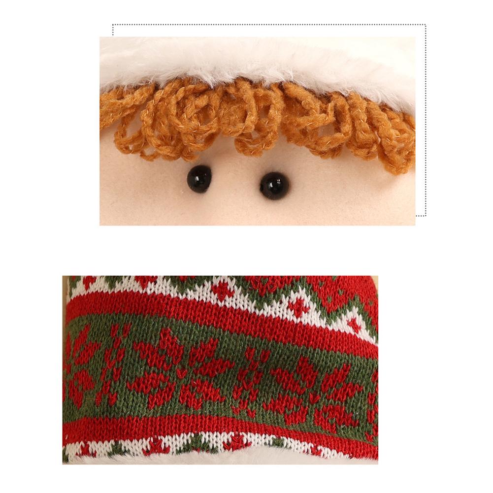 Weihnachts-Wichtel-Baumspitze-Große Plüsch-Wichtel Baumspitzen-Umarmung Weihnachtsbaumschmuck Dekorieren Sie den Weihnachtsbaum für Weihnachten DIY