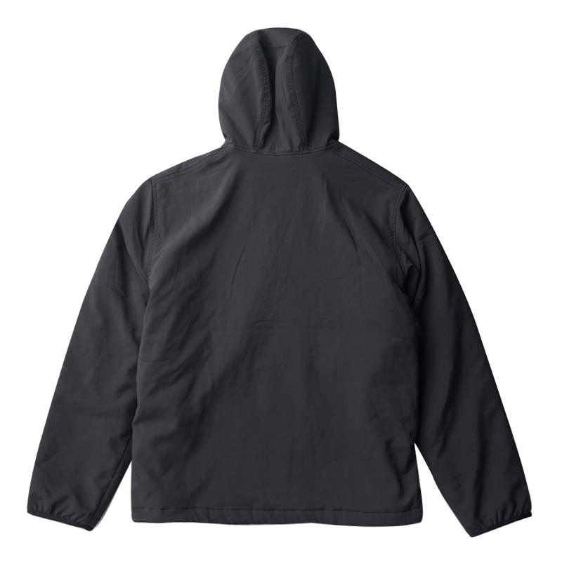 Timberland Comfortable Half-Zip Windproof Hooded Cotton Jacket Men Jackets Black TB0A238Z-001
