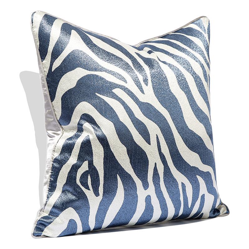 Zebra Stripe High-Precision Sofa Cushion Cover - Custom Soft Decorative Home Decor Pillow Cover