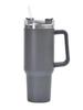 40oz Large Capacity 304 Stainless Steel Vacuum Flask with Handle and Straw