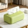 Silicone Tissue Box, Soft Elastic Easy To Clean Napkin Organizer, One-Piece Molding Smooth Surface Tissue Paper Box