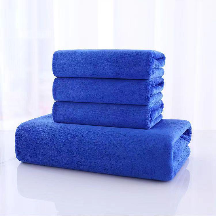 

Ultra-Fine Fiber 40x60 Car Wash & Wiping Towel - Automotive Thick, Absorbent & Lint-Free Cloth 30x40cm [Thick] синий