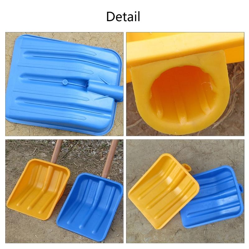 Ice Shovel Head Multipurpose Garden Scoops Head for Thick Snow Removal without Floor Damage and Simple Maintenance