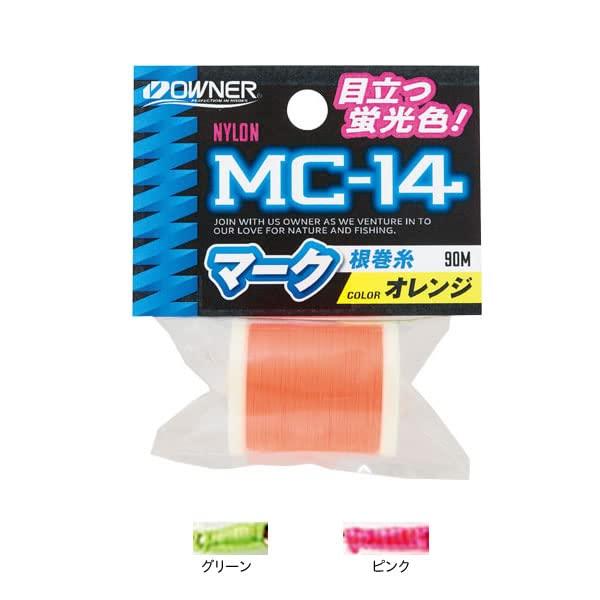 OWNER MC-14 Mark neck wrapping thread pink Length: 90m