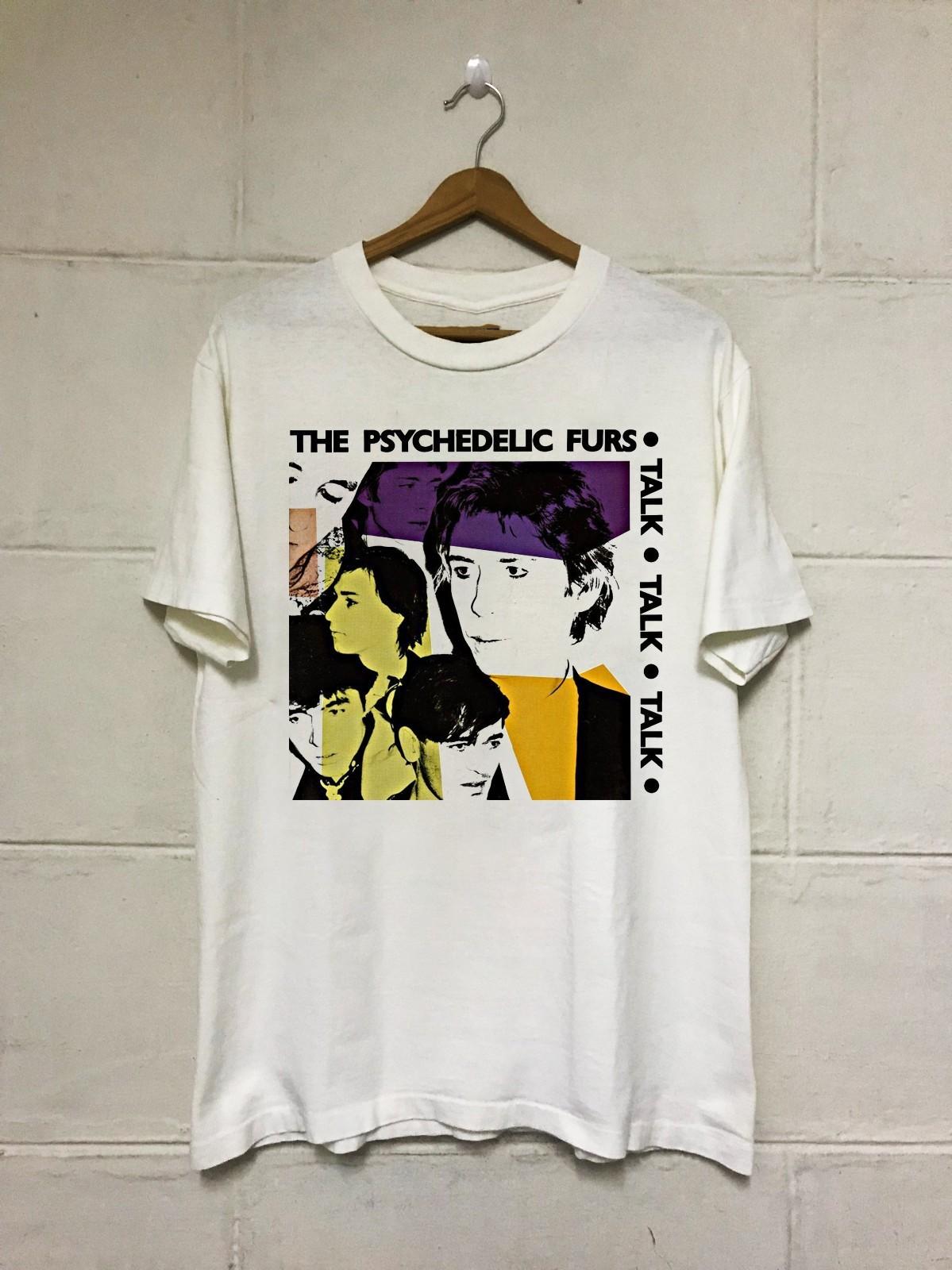VIntage The Psychedelic Furs White Shirt Unisex Concert S to 5XL LO003 XL
