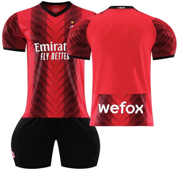 2324 new season Serie A AC Milan home No. 9 Giroud 10 Leo 11 Pulisic 19 Special Olympics football uniform 16