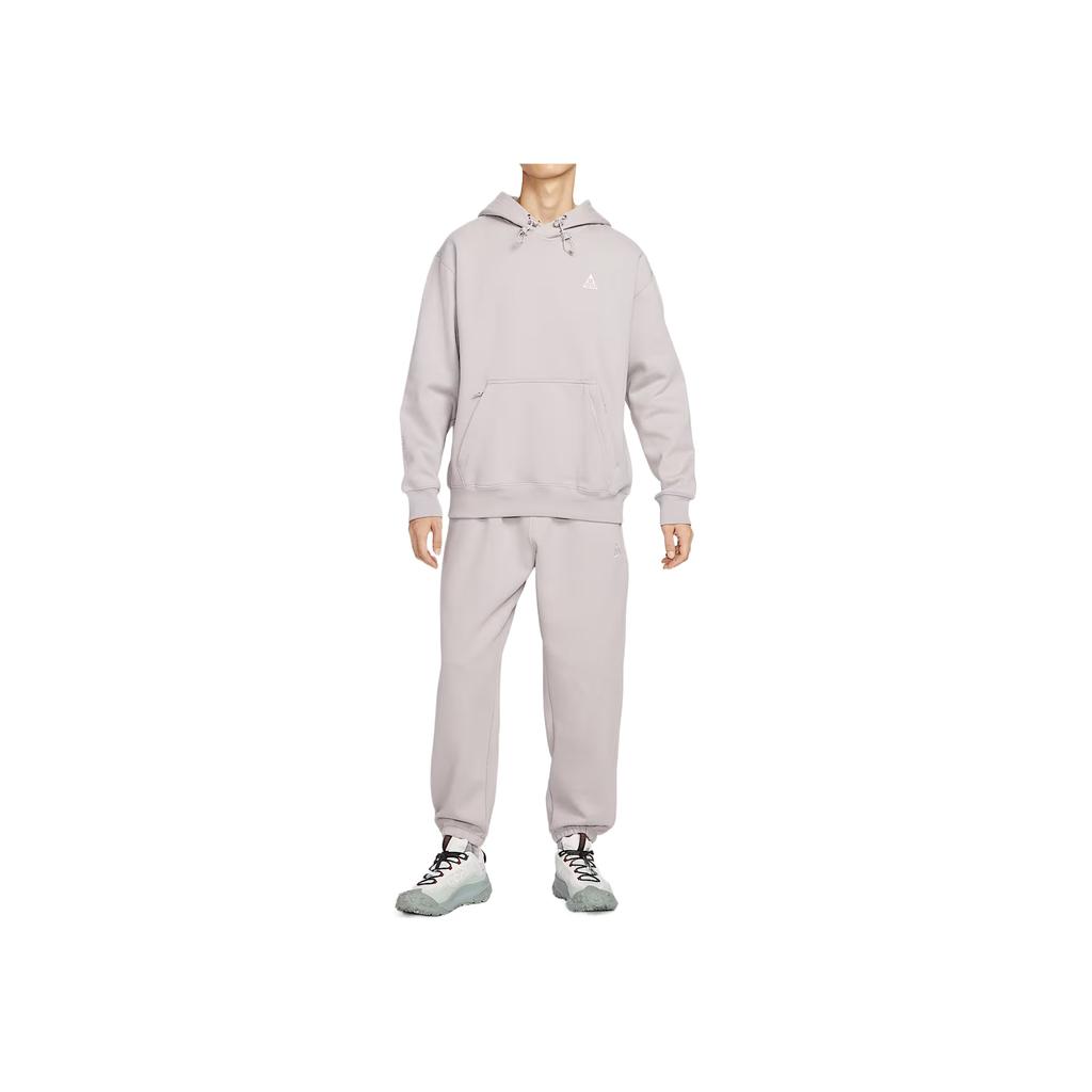 Nike Seria ACG Therma Prosta Wygodna Jednokolorowa Ciepła Bluza z Kapturem Męskie bluzy z kapturem DZ3393-009