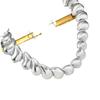 Punk Choker Necklace Earrings for Women Water Drop Chain Jewelry Accessory