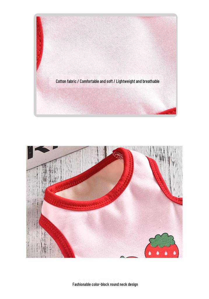 Cartoon Vest for Small & Medium Dogs: Spring & Summer Pet Apparel for Shiba Inu, Bichon Frise, Corgi