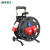 Portable Industrial Cable Reel with Dual Pull Rod, 380V 32A