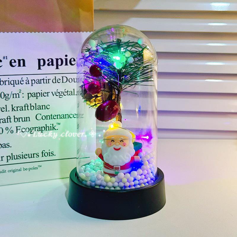 Luminous Flashing Gold Preserved Rose Bouquet – Creative Qixi Souvenir