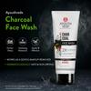 Ayouthveda Charcoal Face Wash | Deep Cleansing, Oil Control & Skin Moisture Balance | With Bamboo Charcoal, Rose & Marigold | For Men & Women | 10