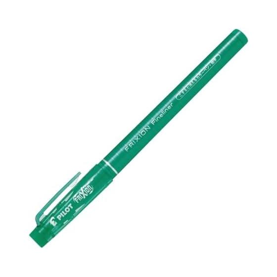 Pilot Color pen that disappears when rubbed Frixion Fineliner Green 10 pieces SFFL120F10G