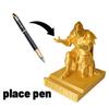 Handcrafted Miniature 3D Printed Figurine Pen Holders Display Person Shape Pencil Cup Creative Gift For Professionals