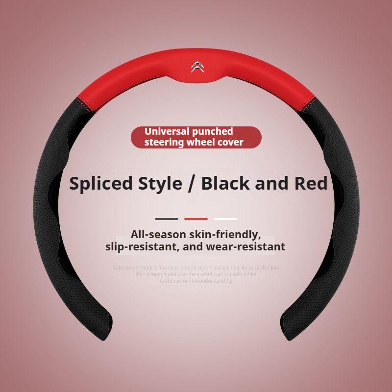 For Citroen C1 C2 C3 C4 C5 C6 VTS Xsara C-Crosser Berlingo Jumpy Anti slip breathable Car Steering Wheel Cover Auto Accessories ale256